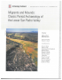 Thumbnail image of Migrants and Mounds: Classic Period Archaeology of the Lower San Pedro River Valley document cover with aerial photography of river valley
