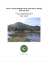 Thumbnail image of Devils Canyon Drainage Stock Tank Surveys During 2010 and 2011 report cover with photograph of stock tank with water
