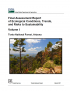 Thumbnail image of USFS Final Assessment report cover with photo of ponderosa pine
