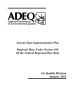 Thumbnail image of ADEQ Regional Haze report cover