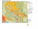 Thumbnail image of Natural Hazards in Arizona map