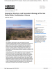 Thumbnail image of Geometry, Structure, and Concealed Lithology of the San Rafael Basin, Southeastern Arizona report cover