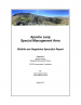 Thumbnail image of ALSMA Wildlife and Vegetation Specialist Report cover