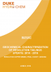 Thumbnail of Geochemical Characterization of Resolution Tailings Update: 2014 - 2016 report cover