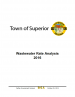 Thumbnail image of Town of Superior: Wastewater Rate Analysis document cover