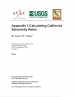 Thumbnail image Appendix I: Calculating California Seismicity Rates report cover