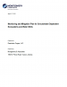 Thumbnail image of Monitoring and Mitigation Plan for Groundwater Dependent Ecosystems and Water Wells document cover