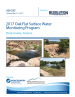 Thumbnail image of 2017 Oak Flat Surface Water Monitoring Program document cover