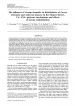 Thumbnail image of The influence of stream channels on distributions of Larrea tridenta and Ambrosia dumosa first page