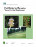 Thumbnail image of Field Guide for Managing Teasel in the Southwest cover with photos of Teasel plant