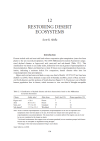 Thumbnail image of Restoring Desert Ecosystems chapter