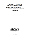 Thumbnail image of Arizona Mining Guidance Manual BADCT cover