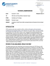 Thumbnail image of Comparison of 2023 Phoenix AMA Groundwater Model and Resolution EIS Groundwater Model memo cover page