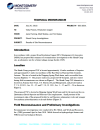 Thumbnail image of Results of Site Reconnaissance memo cover