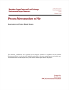 Thumbnail image of Assessment of Cutter Basin Issues memo cover