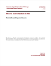 Thumbnail image of Potential Future Mitigation Measures memo cover page