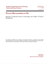 Thumbnail image of Summary of Selection Process, Contracting, and Conflict of Interest Management memo cover