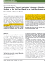 Thumbnail image of Waterproofing topsoil stockpiles article cover