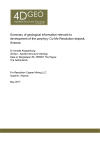 Thumbnail image of Summary of Geological Information document cover