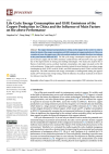 Thumbnail image of Life Cycle Energy Consumption and GHG Emissions of the Copper Production in China and the Influence of Main Factors on the Above Performance article first page