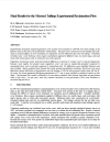 Thumbnail image of Final results for the Morenci tailings experimental reclamation plots document cover