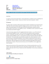 Thumbnail image of Response to EIS Action Item EIS-262 email page