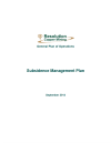 Thumbnail image of Appendix E: Subsidence Management Plan cover