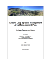 Thumbnail image of ALSMA Management Plan: Heritage Resources cover