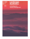 Thumbnail image of Landscape Aesthetics: A Handbook for Scenery Management handbook cover with photo of clouds and sunset
