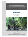 Thumbnail image of 2016 Yellow-Billed Cuckoo Survey Whitlow Ranch Dam, Devils Canyon, and Mineral Creek, Pinal County, Arizona with photo of green riparian habitat
