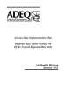 Thumbnail image of ADEQ Regional Haze report cover