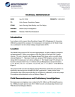 Thumbnail image of Results of Site Reconnaissance memo cover