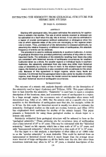 Thumbnail image of Estimating the Seismicity From Geological Structure for Seismic Risk Studies journal article cover page