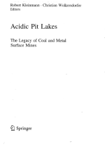 Thumbnail image of Hardrock Metal Mining Pit Lakes: Occurrence and Geochemical Characteristics book cover page
