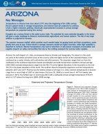 Thumbnail image of State Climate Summaries: Arizona document first page
