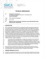 Thumbnail image of Resolution Copper Project Section 7 Reinitiation Analysis memo cover