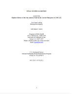 Thumbnail image of Rupture History of the San Andreas Fault in the Carrizo Plain prior to 1300 A.D. report cover
