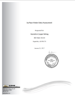 Thumbnail image of Surface Water Data Assessment report cover