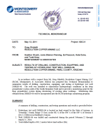 Thumbnail image of Results of Drilling, Construction, Equipping, and Testing at Hydrologic Test Well DHRES-06 memo coversheet