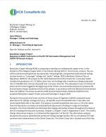 Thumbnail image of Response to BLM's Comments on the EIS TSF Stormwater Management and GISTM TSF Breach Analysis memo cover