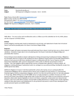Thumbnail image of Response to Mitigation Comments - Part 4 - M-W16 email