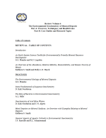 Thumbnail image of An Overview of the Abundance, Relative Mobility, Bioavailability, and Human Toxicity of Metals journal cover sheet