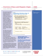 Thumbnail image of Overview of Race and Hispanic Origin brief cover