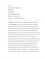 Thumbnail image of Road Management Policy cover sheet