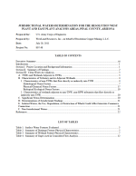 Thumbnail image of Jurisdictional Waters Determination West Plant and East Plant report cover