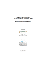 Thumbnail image of Noxious Weed Survey report cover