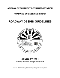 Thumbnail image of Roadway Design Guidelines document cover