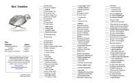 Thumbnail image of Audubon Bird Checklist