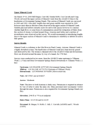Thumbnail image of Upper Mineral Creek Trip Report first page