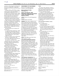 Thumbnail image of Public Land Order No. 7943; Withdrawal of National Forest System Lands, Tonto National Forest, Superior, Arizona Federal Register document page
